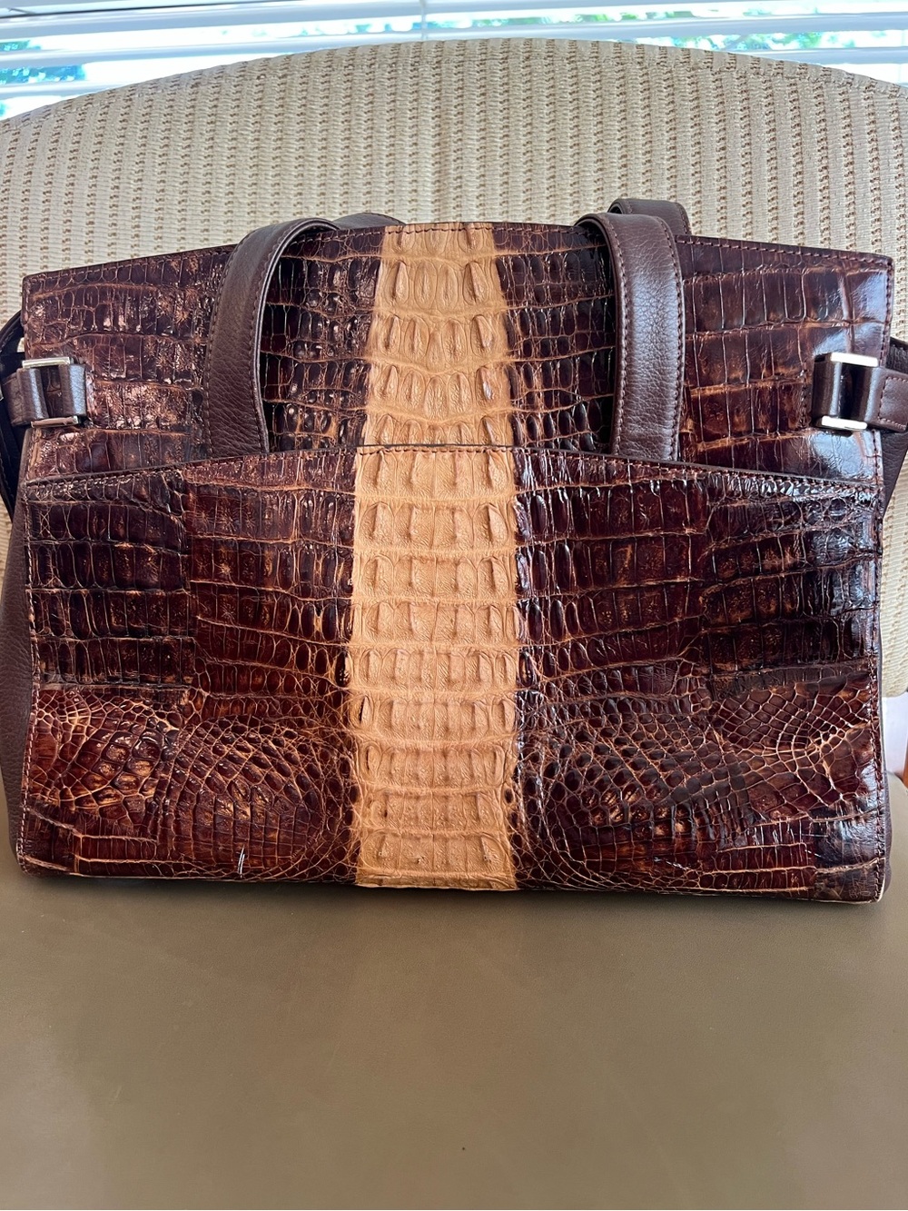 Vintage crocodile bag